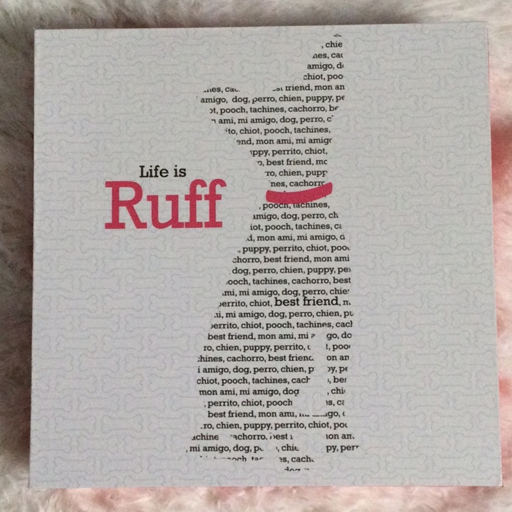 Life is Ruff Chihuahua Word Cloud Art